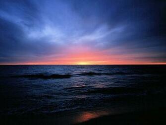 Tropical Sunset Wallpaper HD Background Image Pictures
