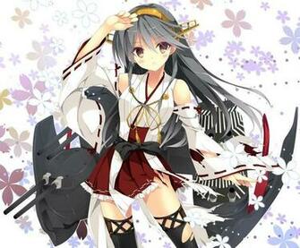 Kantai Collection Haruna Kancolle Miko Wallpaper HD Desktop