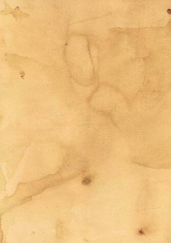 Tea Stained Paper Background Old