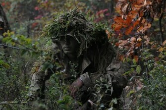 Gear And Military Clothing News Marine Wearing Multicam Ghillie Suit