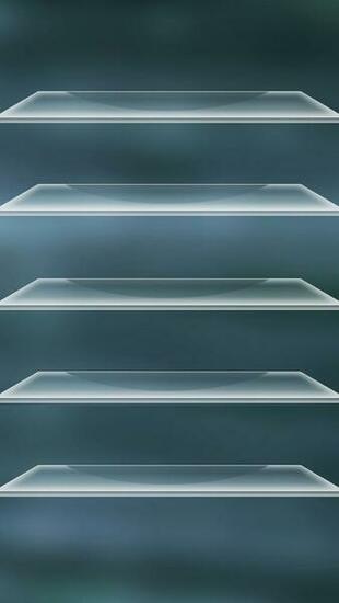 iPhone Wallpaper Shelves