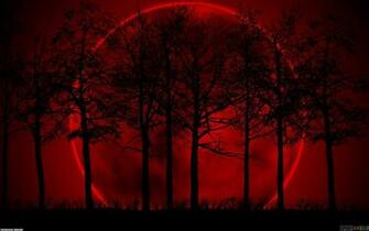 Red Moon Wallpaper Open Walls