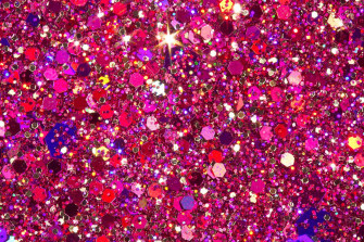 Hot Pink Glitter Wallpaper