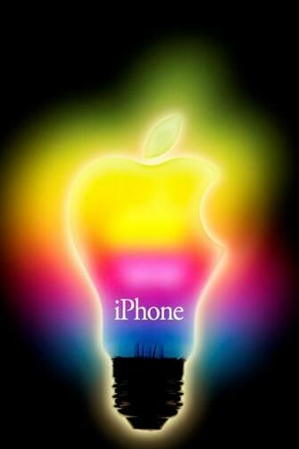 Color Cool Bulb Apple iPhone Wallpaper HD 4s