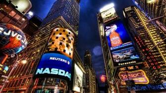Nasdaq Stock Market New York Wallpaper