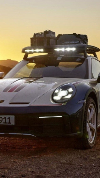 This Porsche Is Inspired By Dakar Rally Ht Auto