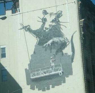 Graffiti Banksy Wallpaper