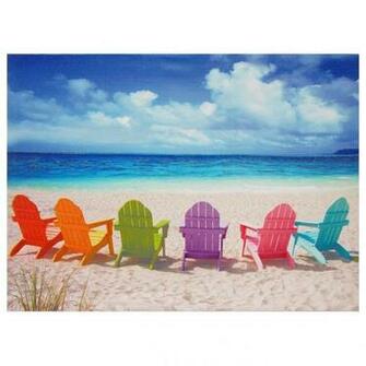 Beach Chairs S Wall Art Orientalfurniture