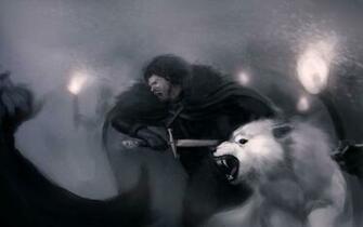 Jon Snow Desktop Fin By Flipbro
