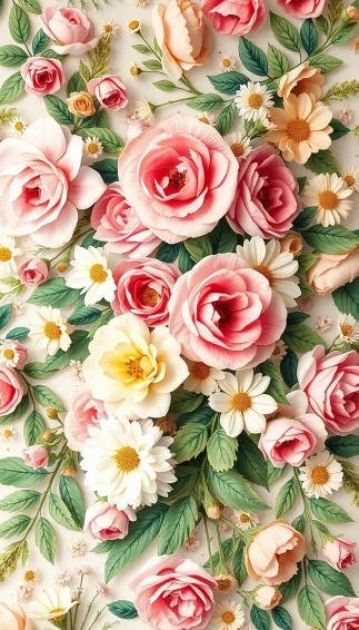 Wallpaper Decals Floral