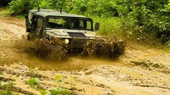 Wallpaper And Pictures Hummer Mud Splashes