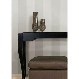 Taupe Stripe Shimmer Kenneth James Wallpaper