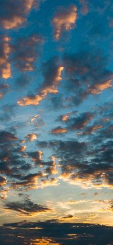 Sky Clouds Mobile Phone Wallpaper Background Image