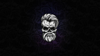 Black Skull Wallpaper