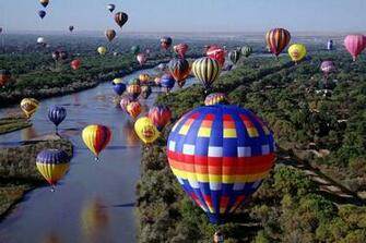 Albuquerque International Balloon Fiesta Background Wallpaper