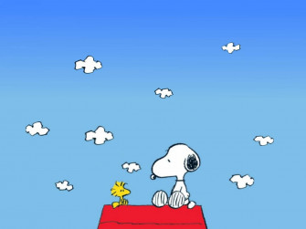 Snoopy Spring 4k Wallpaper