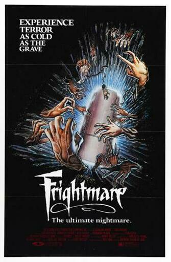 80s Horror Movie Wallpaper Frightmare Poster