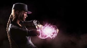 Mortal Kombat X Sonya Blade Fighter Lightning Wallpaper