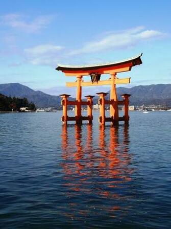 Miyajima Wallpaper Google Search Japan Torii Gate