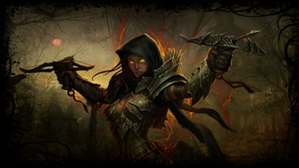 Diablo Demon Hunter Background By Cursedblade1337 On