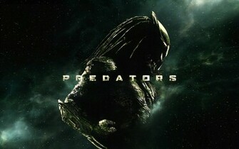Predator Alien Space Stars Wallpaper