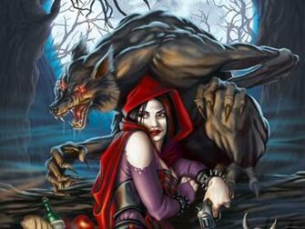 Red Riding Hood Computer Wallpaper Desktop Background