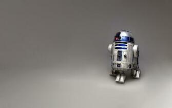 Star Wars Wallpaper R2d2 Grey Background