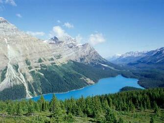 Banff National Park Alberta Japan Photography Desktop Wallpaper