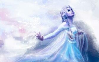 Snow Queen Elsa Artwork HD Wallpaper