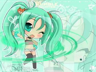 Hi Cute Chibi Wallpaper By Darkness1999th