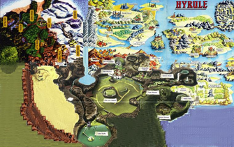 Tloz N S Hyrule Termina Map By Sos Art
