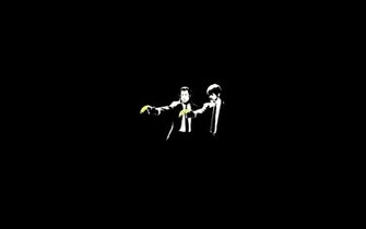 Banksy Fiction Wallpaper
