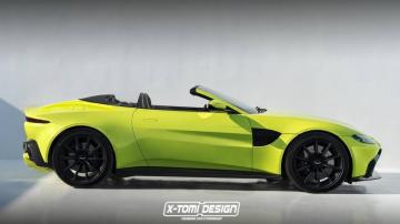 Aston Martin Vantage Volante Render Is Wallpaper Material