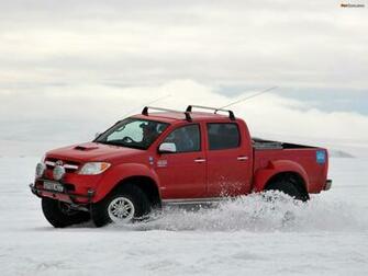 Wallpaper Of Arctic Trucks Toyota Hilux Invincible At38