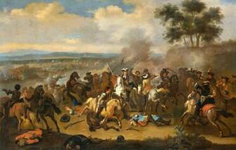 Wallpaper Picture Battle Jan Van Huchtenburg The Of