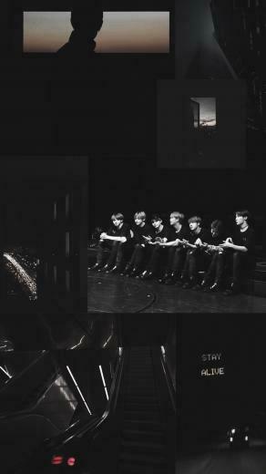 Black Aesthetic Bts Wallpaper Gang Gucci In
