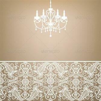 Stock Vector Graphicriver Chandelier In Vintage Room