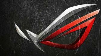 Republic Of Gamers Logo Metal Scratch Background HD 1080p