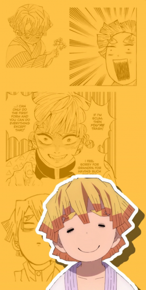 Cute Zenitsu Wallpaper