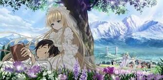 Gosick Wallpaper Kujo And Victorique Wedding Via R Awwnime