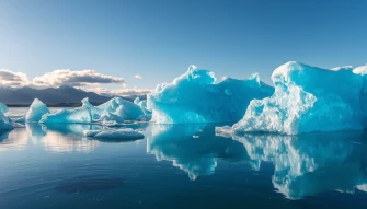 Blue Ice Wallpaper