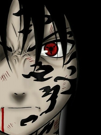 Uchiha Sasuke Real Sharingan By Cellofcreate