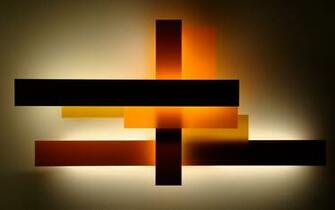 Abstract Square Wallpaper Orange