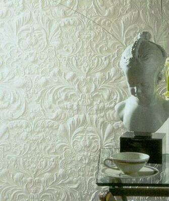 Embossed Wallpaper Design Or Anaglypta Wallcovering Photos