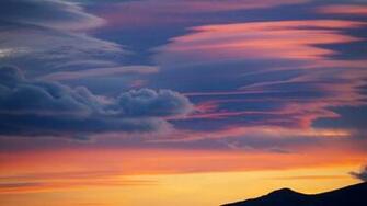 Evening Cloud Mac Wallpaper