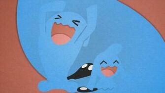 Wobbuffet And Wynaut Material Design By Eugeniantoons
