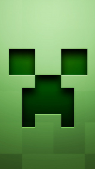 Minecraft Creeper Green Background 4k Ultra HD Mobile Wallpaper