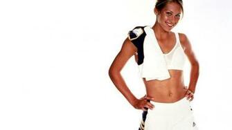 Anna Kournikova In Sports Bra Wallpaper 1080p Laptop