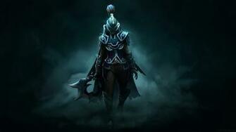 Wallpaper Phantom Assassin Dota Dark Wraith