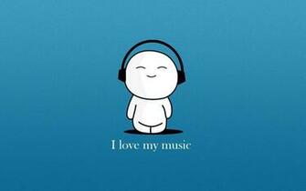 I Love My Music Desktop Pc And Mac Wallpaper